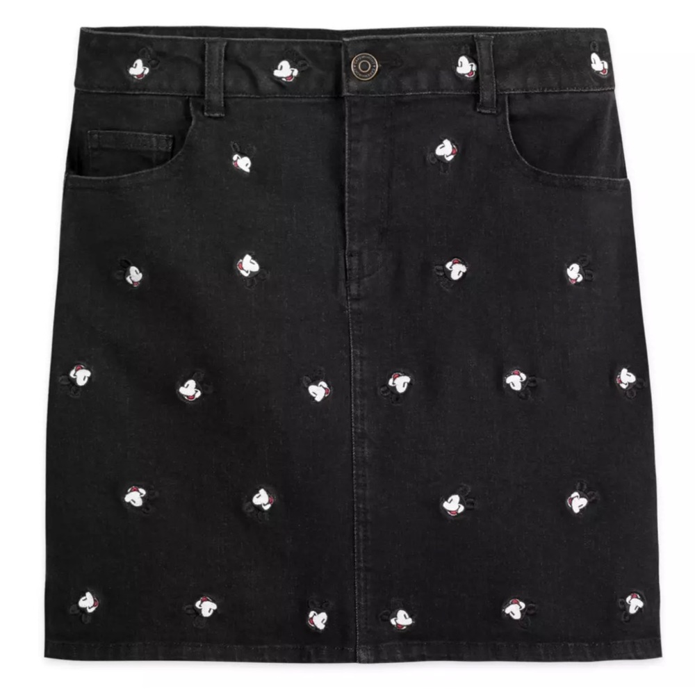 Mickey Mouse Denim Skirt for Women by Cakeworthy
